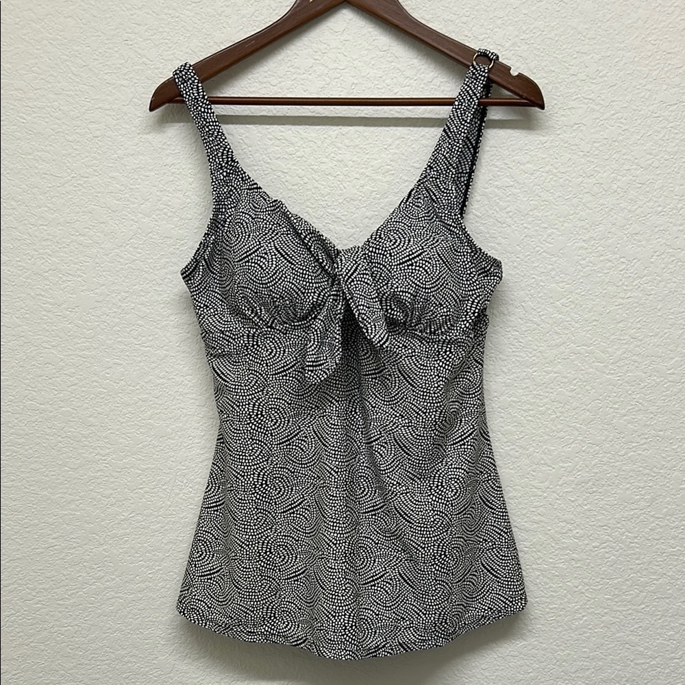 Alisha Levine Black and White Bathing Suit - 12